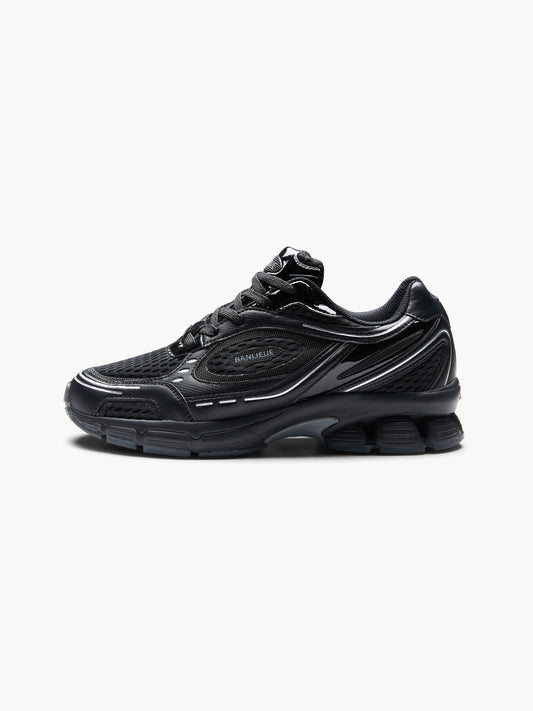 BANLIEUE PATENT SNEAKER | CORE BLACK / PATENT BLACK