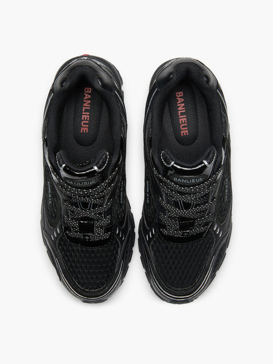 BANLIEUE PATENT SNEAKER | CORE BLACK / PATENT BLACK