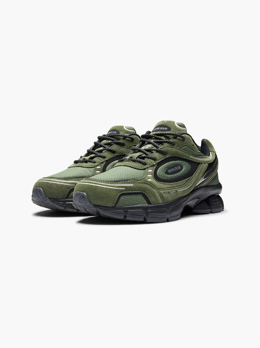 BANLIEUE SNEAKER (WINTER EDITION) | OLIVE GREEN / BLACK