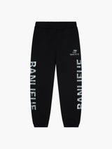 CHROME V2 SWEATPANTS | BLACK / SILVER