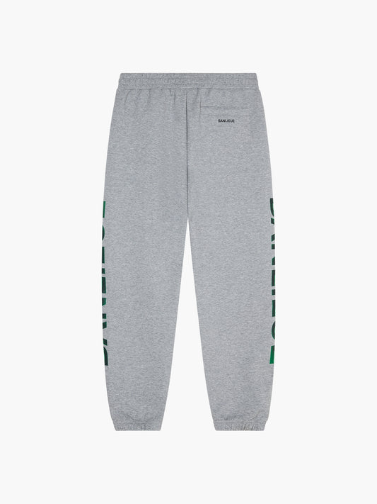 CHROME V2 SWEATPANTS | HEATHER GREY / JOLLY GREEN
