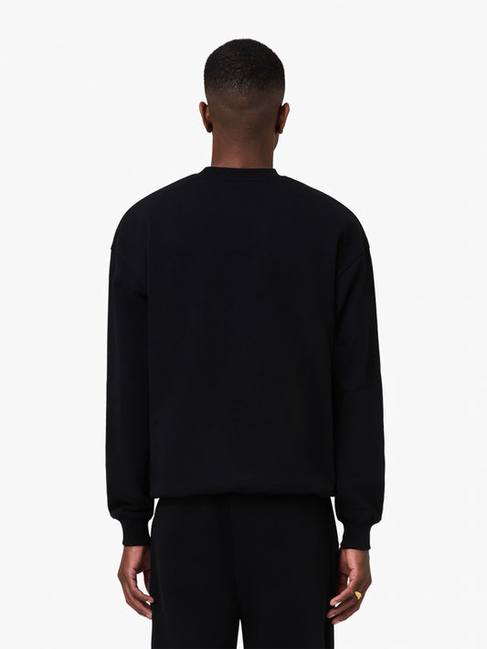 Crest Sweater | Zwart