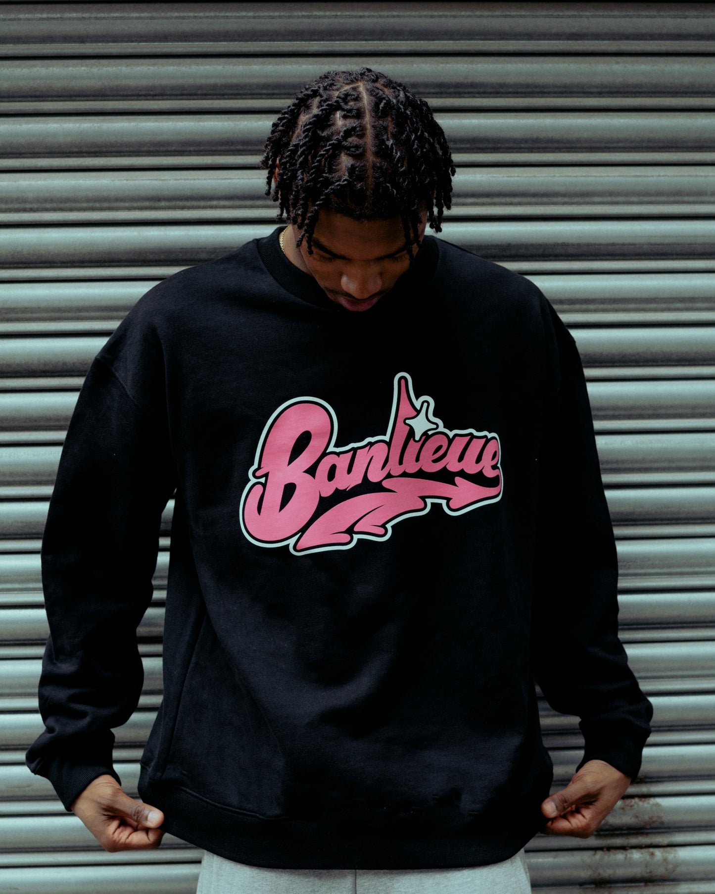 GRAFFITI SWEATER | BLACK