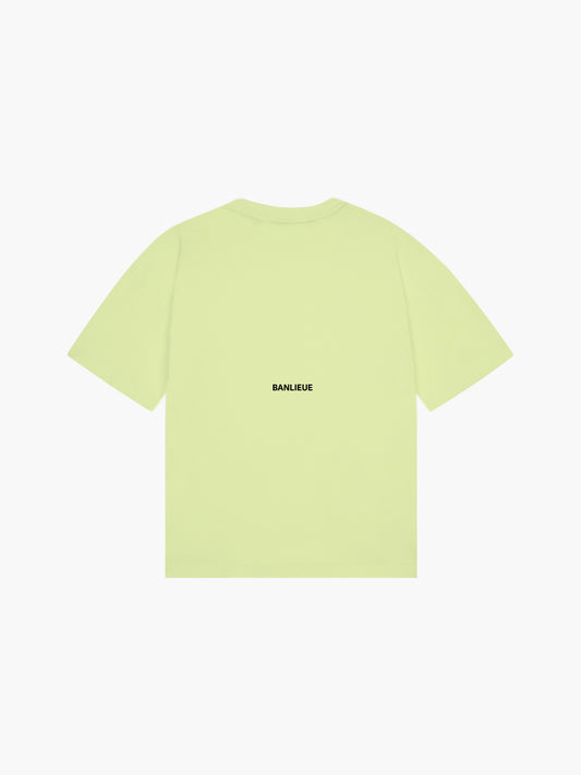 CHROME V2 T-SHIRT | LIME CREAM