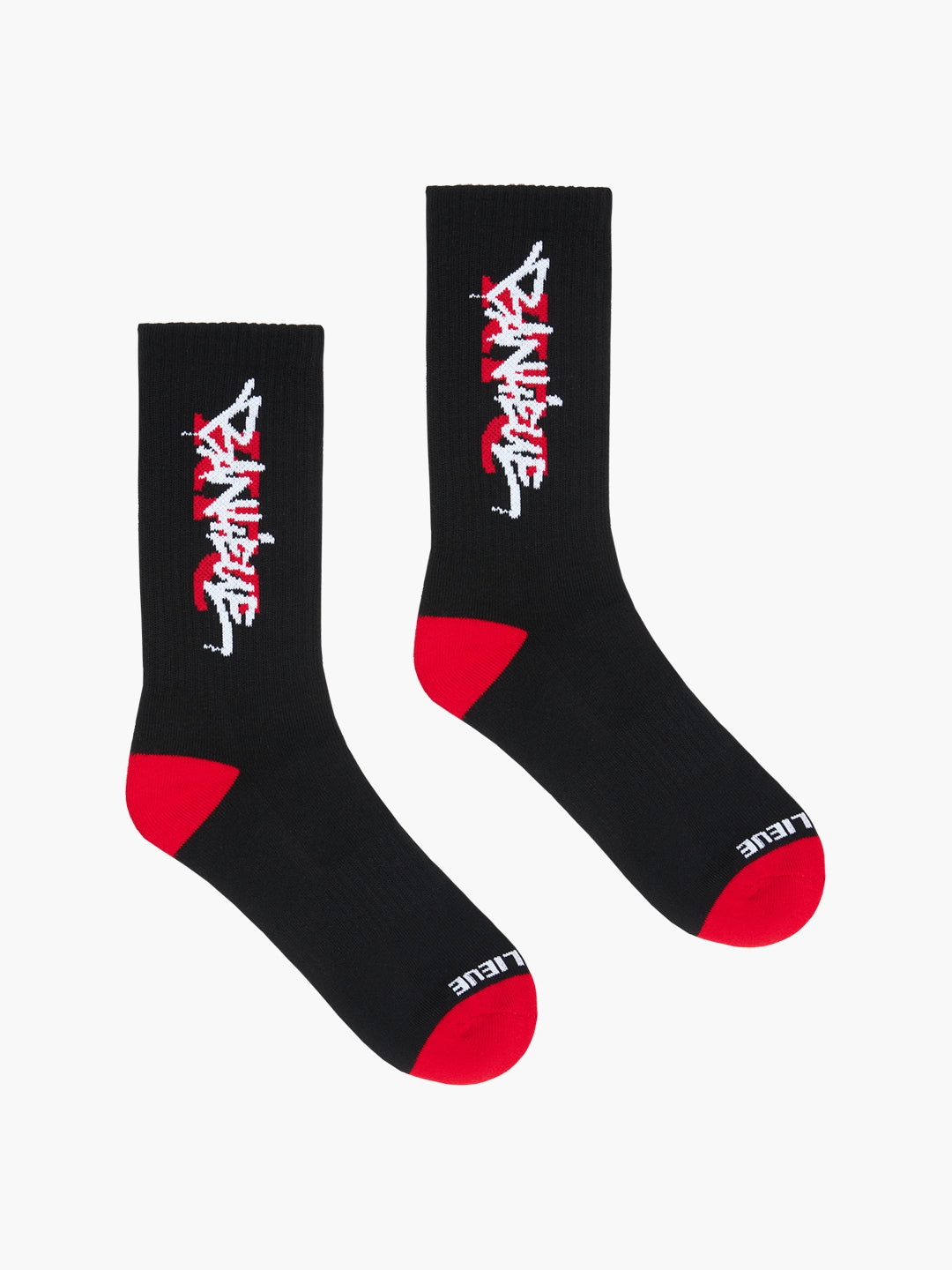 BANLIEUE + KFC SOCKS | BLACK / RED