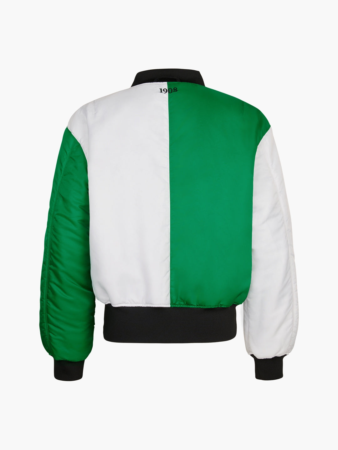 FEYENOORD REVERSIBLE BOMBER JACKET | BLACK / JOLLY GREEN / WHITE