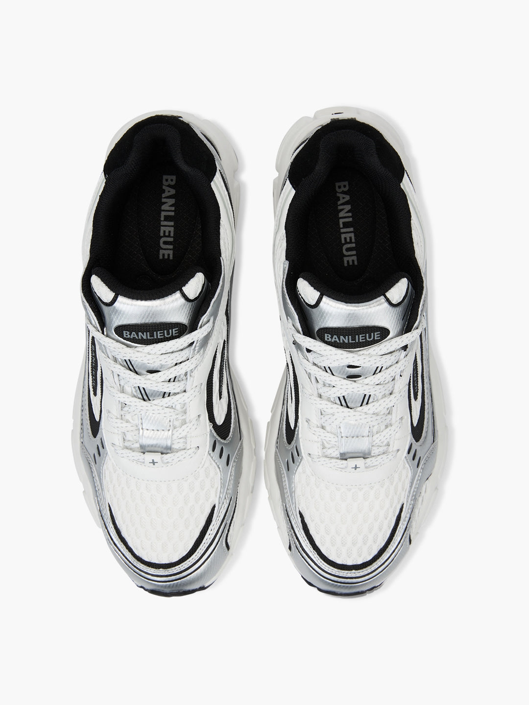BANLIEUE  SNEAKER (OG) | CORE WHITE / METALLIC SILVER / CORE BLACK