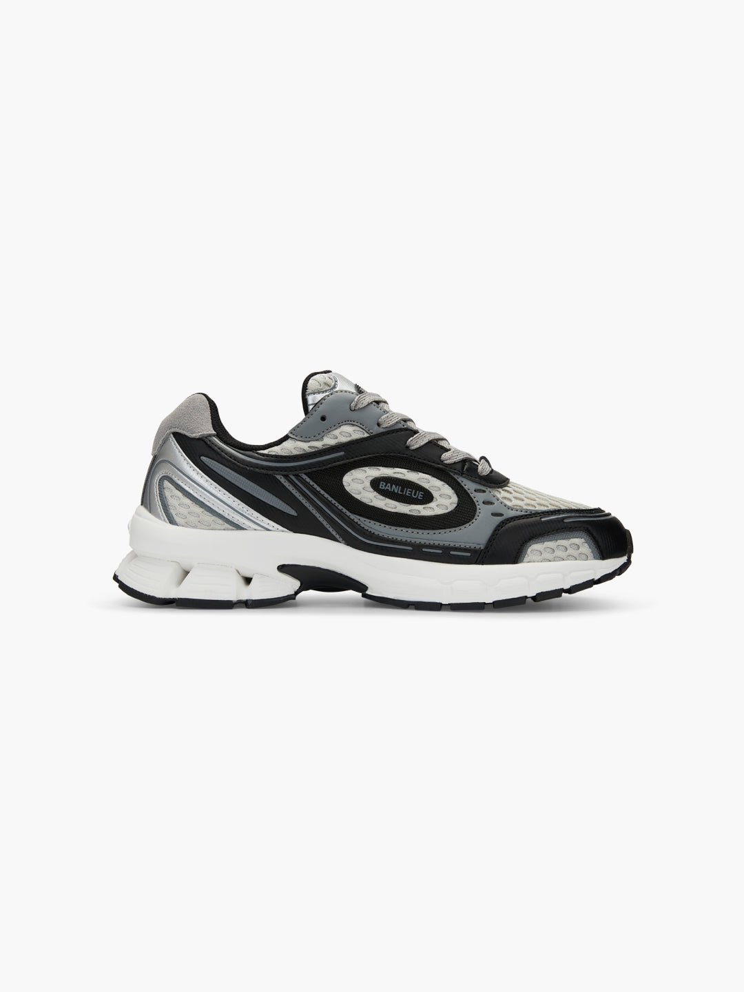 THE RUNNER+ (OG) | CLOUD GREY / CORE BLACK / METALLIC SILVER