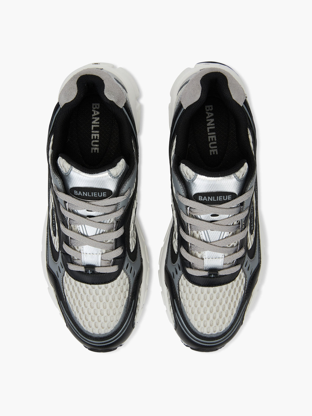 THE RUNNER+ | CLOUD GREY / CORE BLACK / METALLIC SILVER