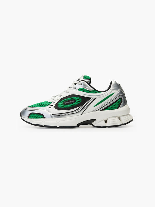 THE RUNNER+ | PURE GREEN / METALLIC SILVER / CORE BLACK