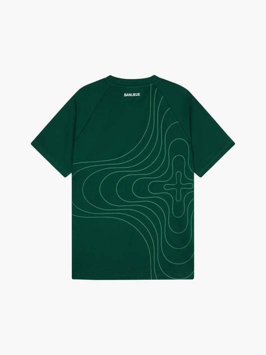 PERFORMANCE V2 T-SHIRT | DARK ROYAL GREEN