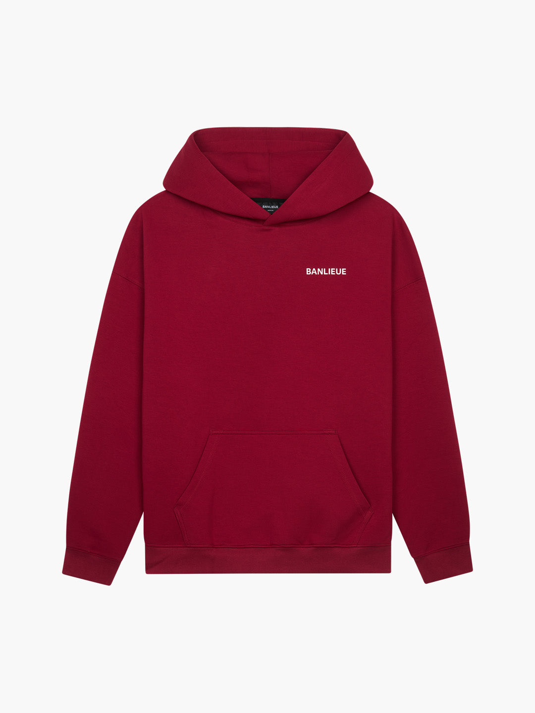 SCRIPT HOODIE | BURGUNDY