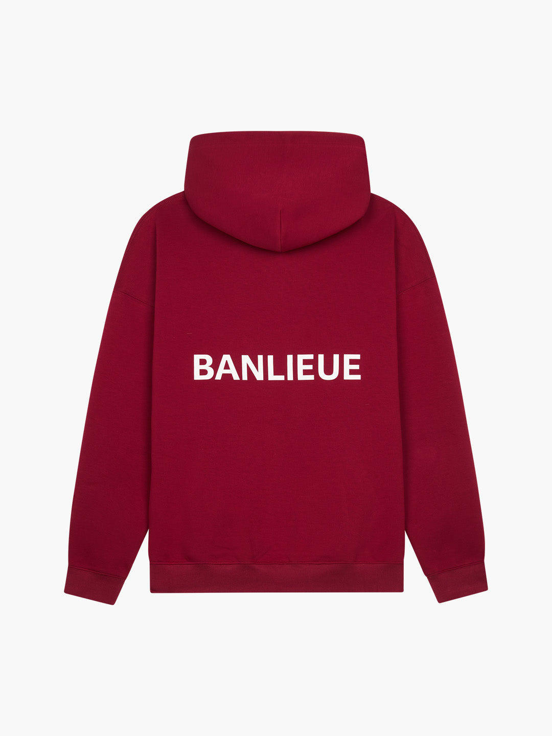 SCRIPT HOODIE | BURGUNDY