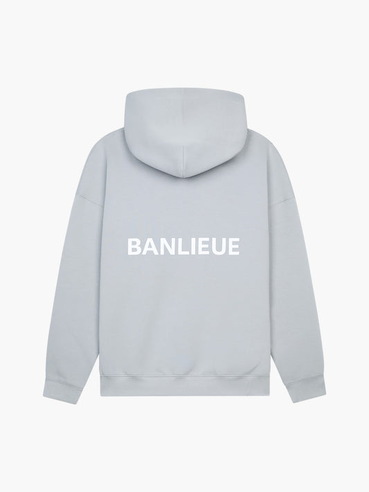 SCRIPT HOODIE | GREY