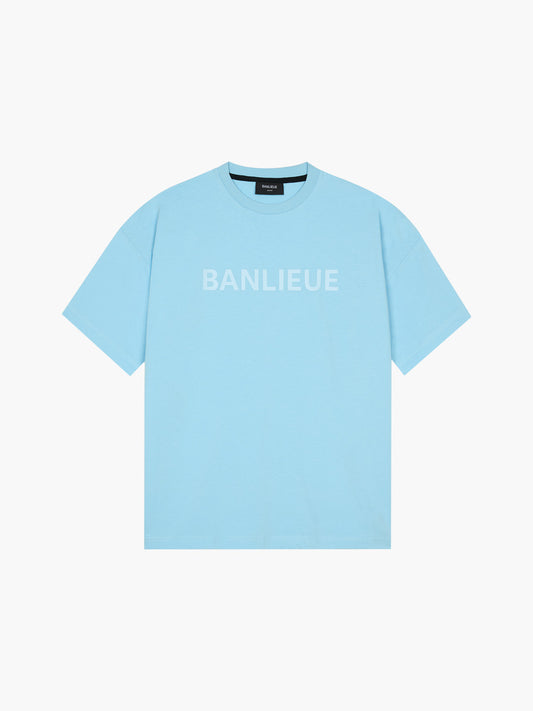SCRIPT T-SHIRT | BABY BLUE