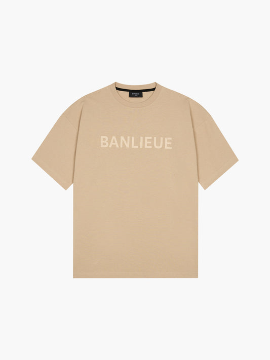 SCRIPT T-SHIRT | BEIGE