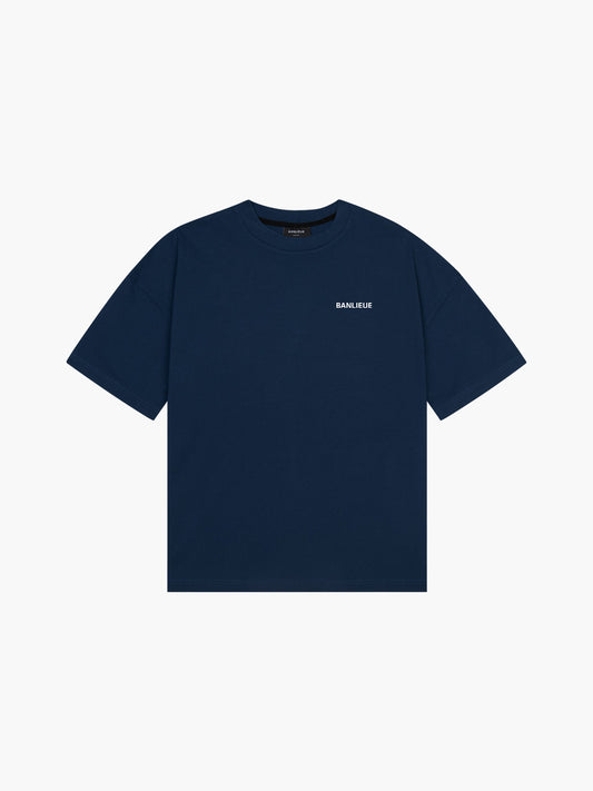 SCRIPT T-SHIRT | NAVY