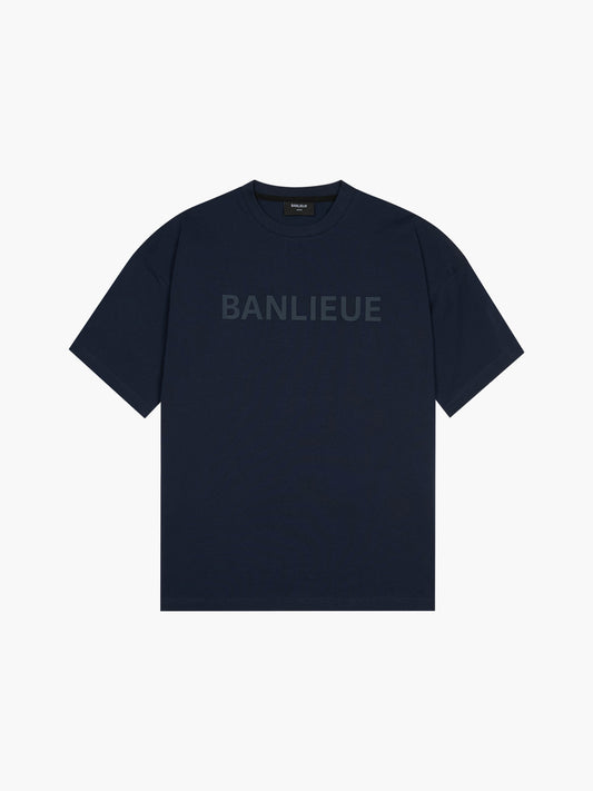 SCRIPT T-SHIRT | NAVY