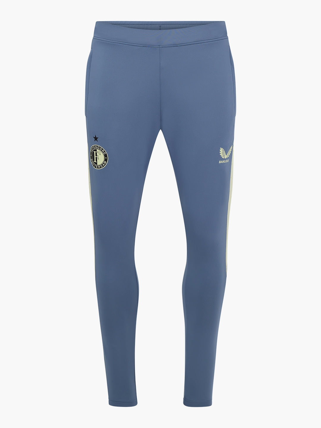 FEYENOORD PRO PLAYERS TRAINING PANT WZ POCKETS | CORONET BLUE / LIME CREAM