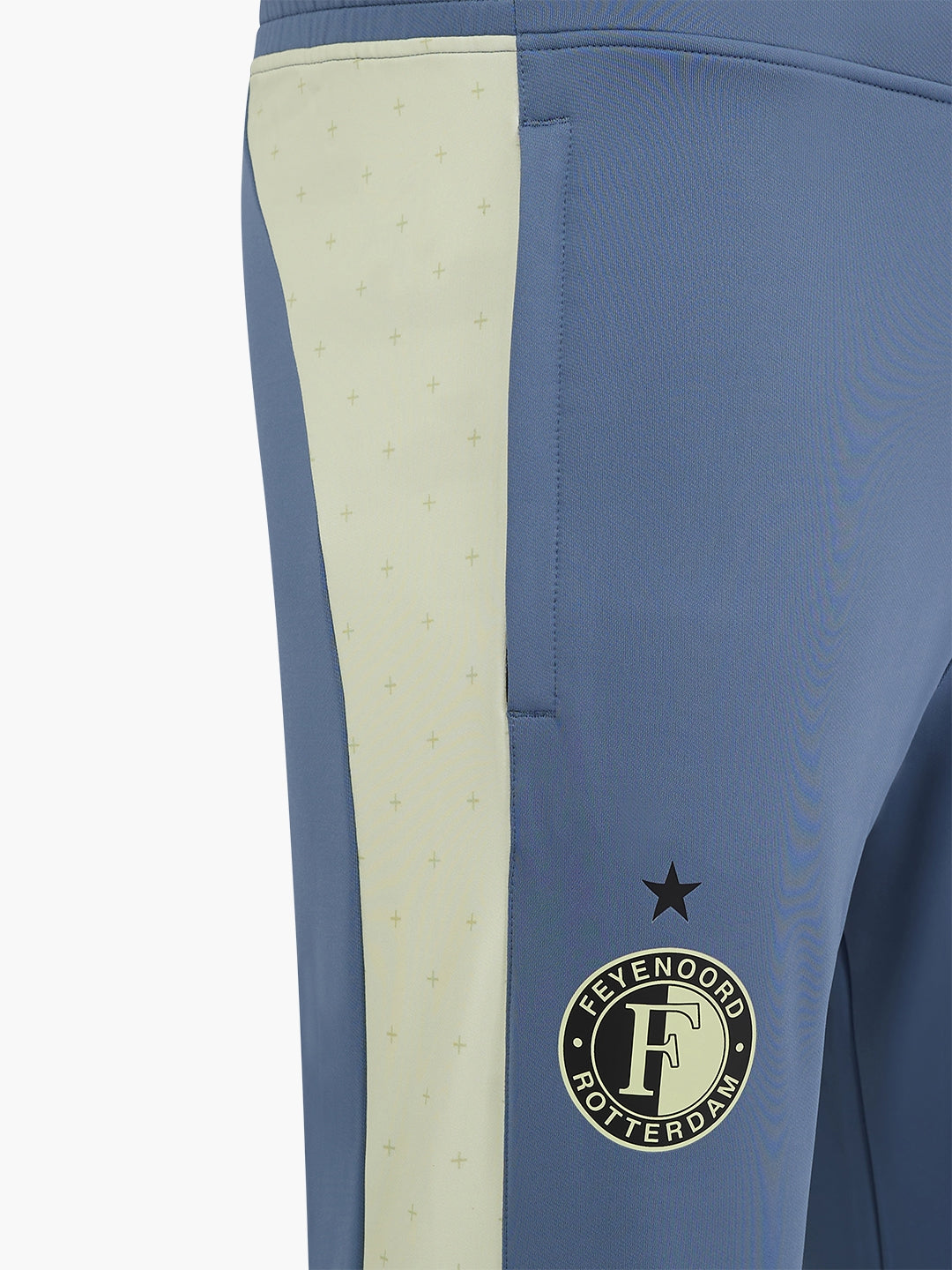 FEYENOORD PRO PLAYERS TRAINING PANT WZ POCKETS | CORONET BLUE / LIME CREAM