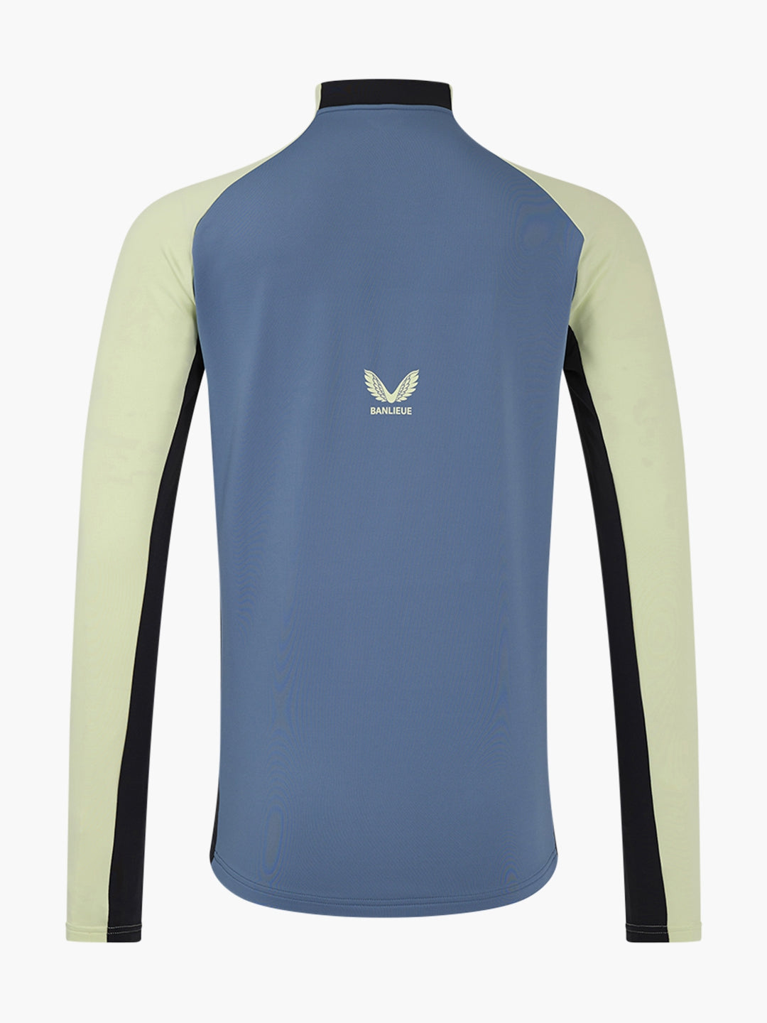 FEYENOORD PRO PLAYERS 1/4 ZIP MIDLAYER TRAINING TOP B | CORONET BLUE / LIME CREAM