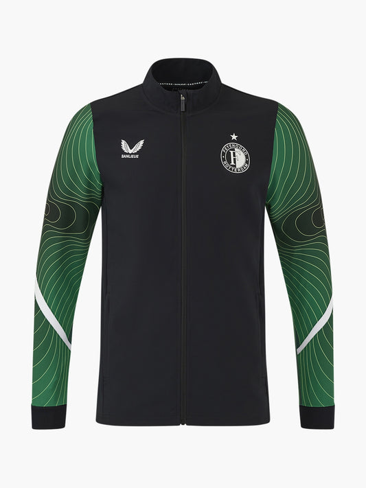 FEYENOORD THIRD MATCHDAY ANTHEM JACKET B | CAVIAR / BRILLIANT WHITE