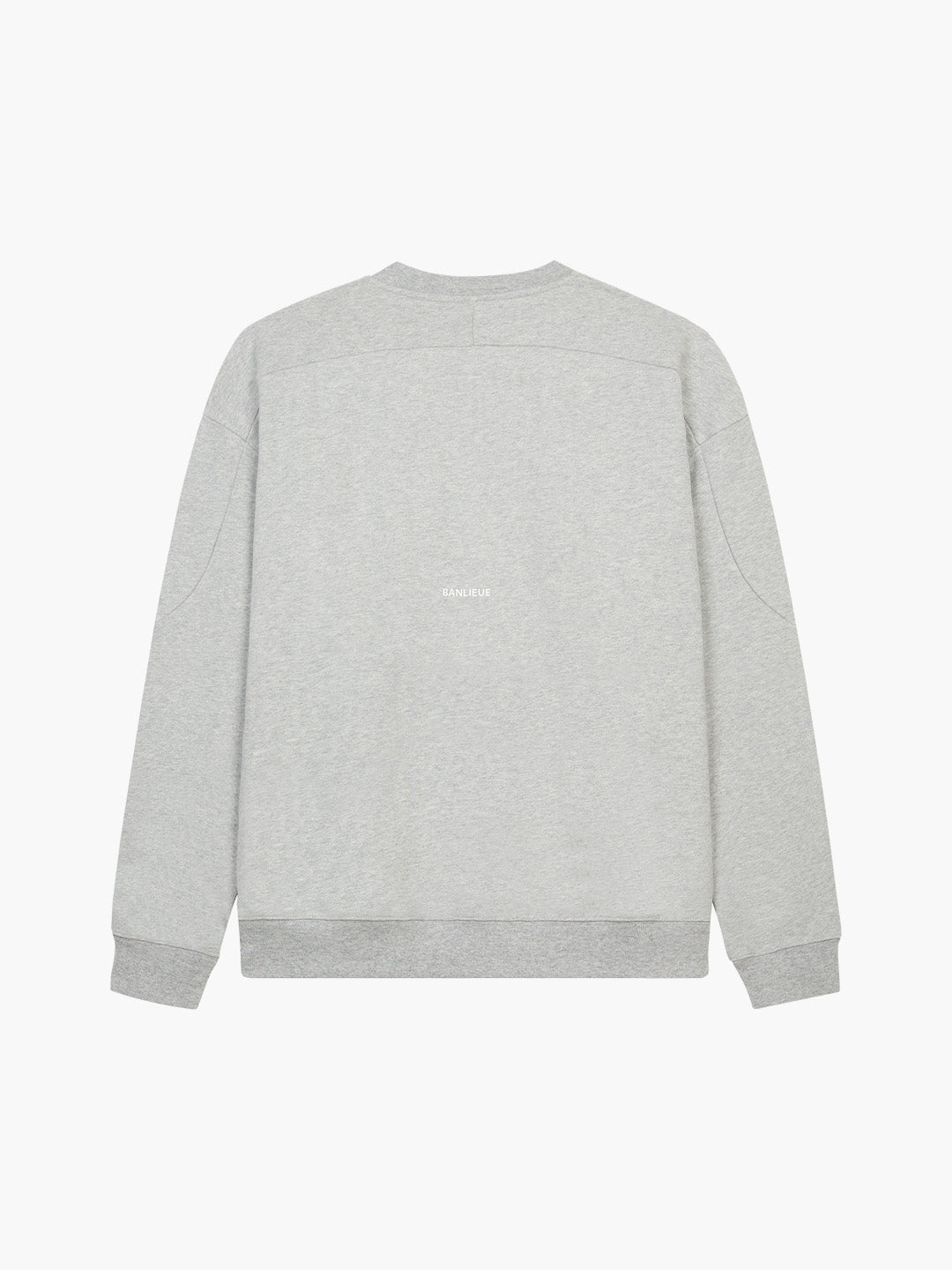 UNIVERSITY SWEATER | HEATHER GREY / NAVY