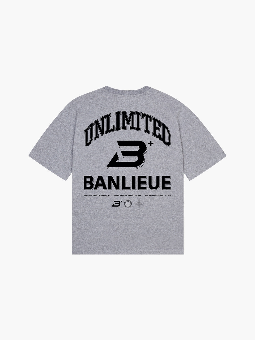 UNLIMITED T-SHIRT | HEATHER GREY