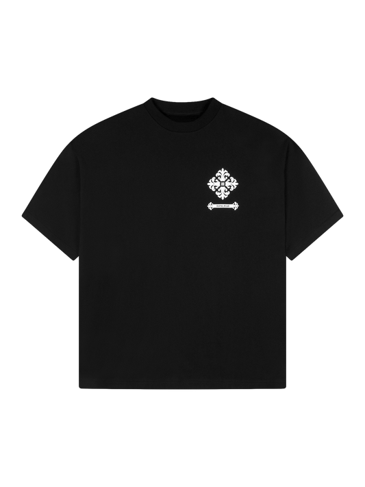 Fleur de Lis T-shirt | Zwart