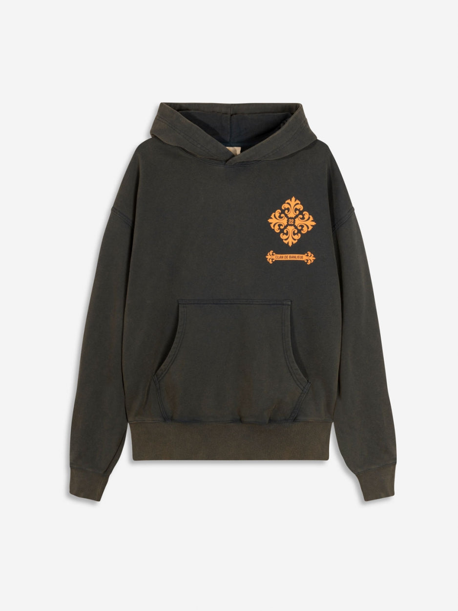 NOTRE TEMPS HOODIE | WASHED SEA MOSS