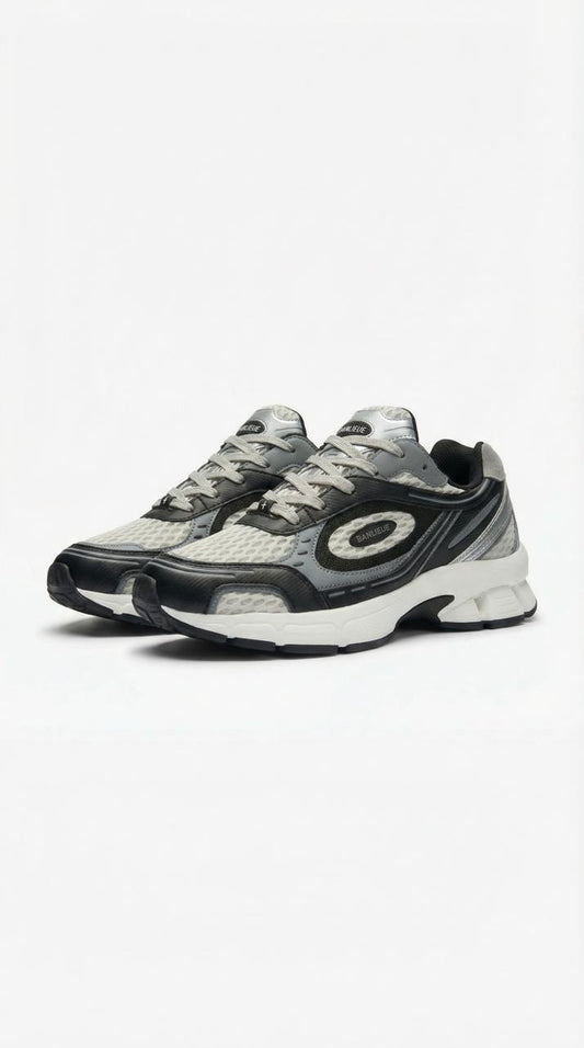 THE RUNNER+ (OG) | CLOUD GREY / CORE BLACK / METALLIC SILVER