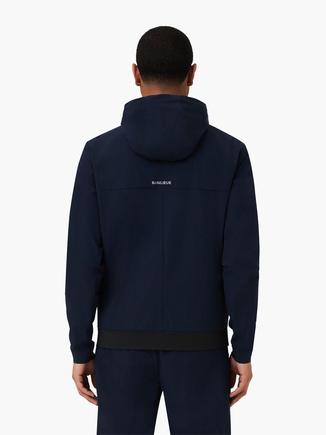 PERFORMANCE HOODED TRACKTOP | NAVY