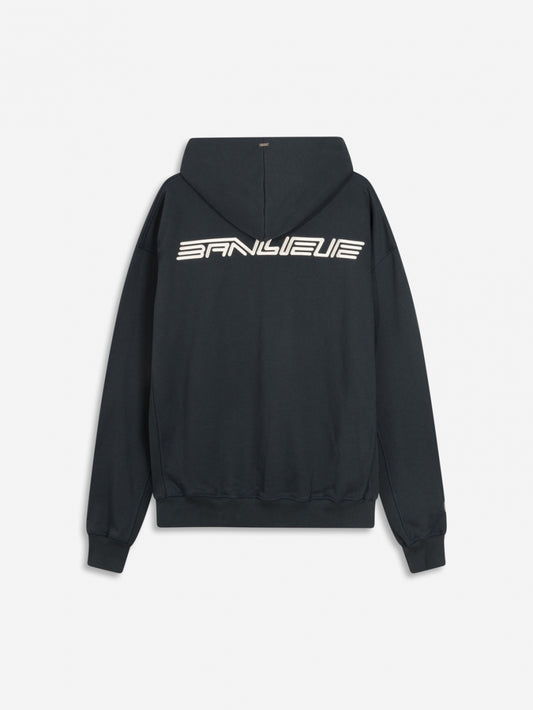 WARMING UP HOODIE | SEA MOSS