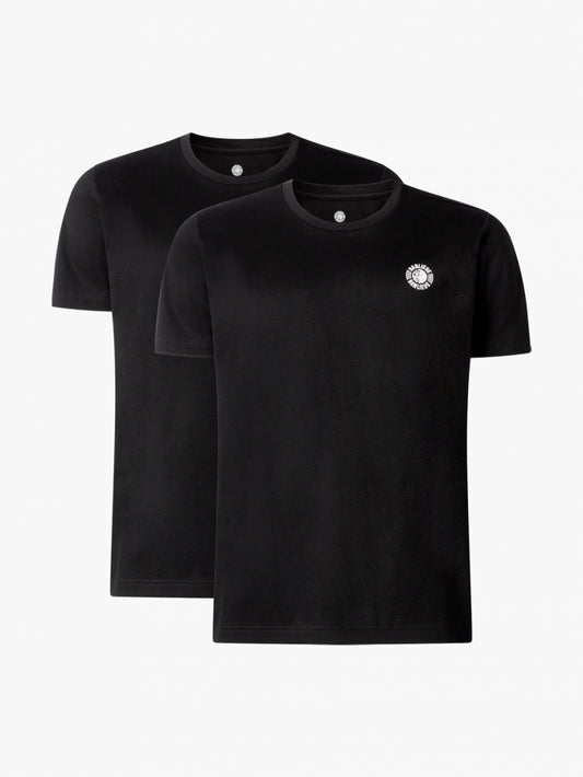 2-pack T-shirts | Zwart