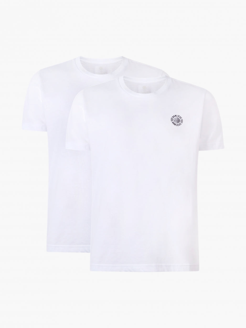 2-PACK T-SHIRTS | WIT