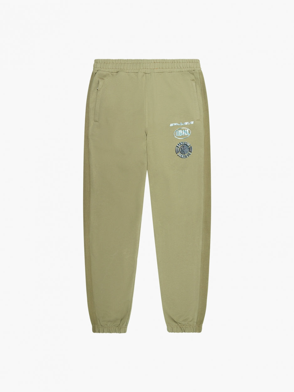 Pantalon de survêtement chromé | Verte de sauge